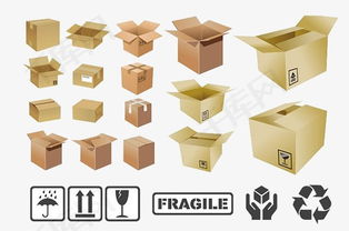 免費(fèi)高清紙箱素材圖片 裝飾圖案PSD下載推薦